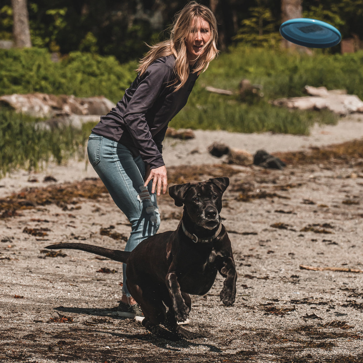 Terrain DOG Blue Flying Disc