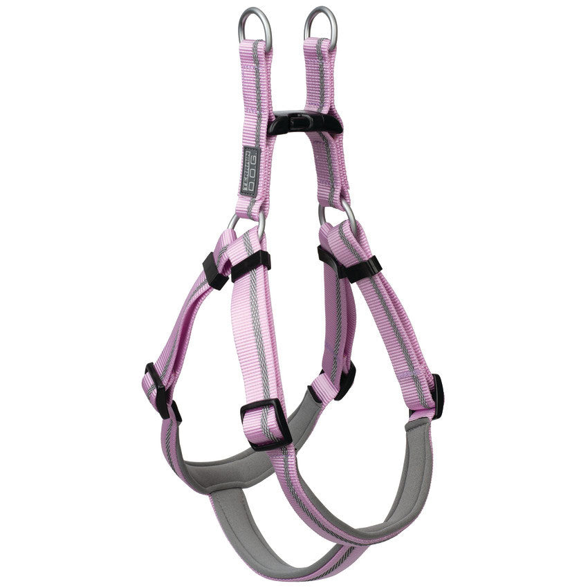 Reflective Neoprene Lined Harness, Large, Lavender
