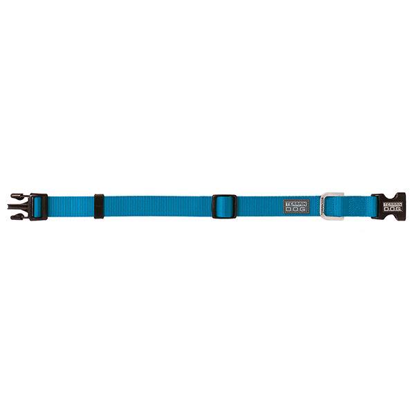Nylon Adjustable Snap-N-Go Dog Collar, Medium, Blue