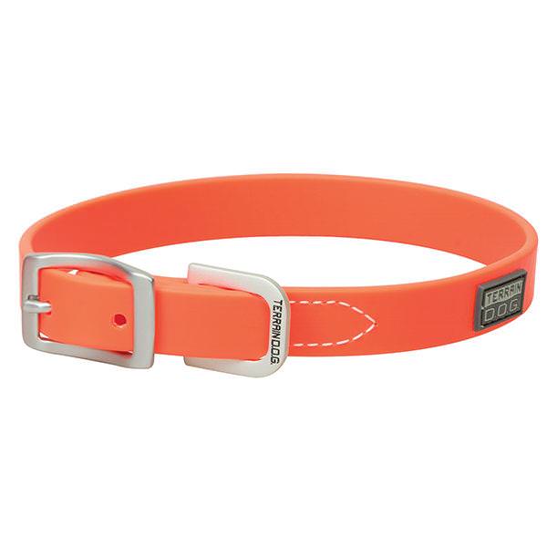 X-Treme Adventure Dog Collar, Blaze Orange, 3/4" x 13"