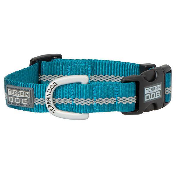 Reflective Snap-n-Go Adjustable Collar, SM, Blue