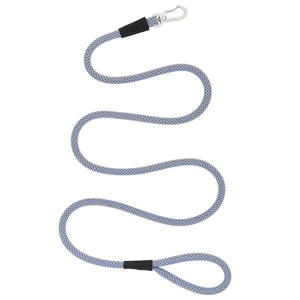 Elevation Dog Leash, Blue/Silver/Purple