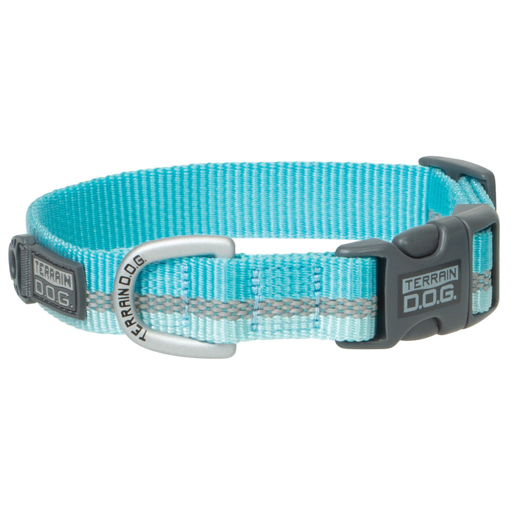 2-Tone Reflective Snap-N-Go Adjustable Nylon Dog Collar – Terrain Dog