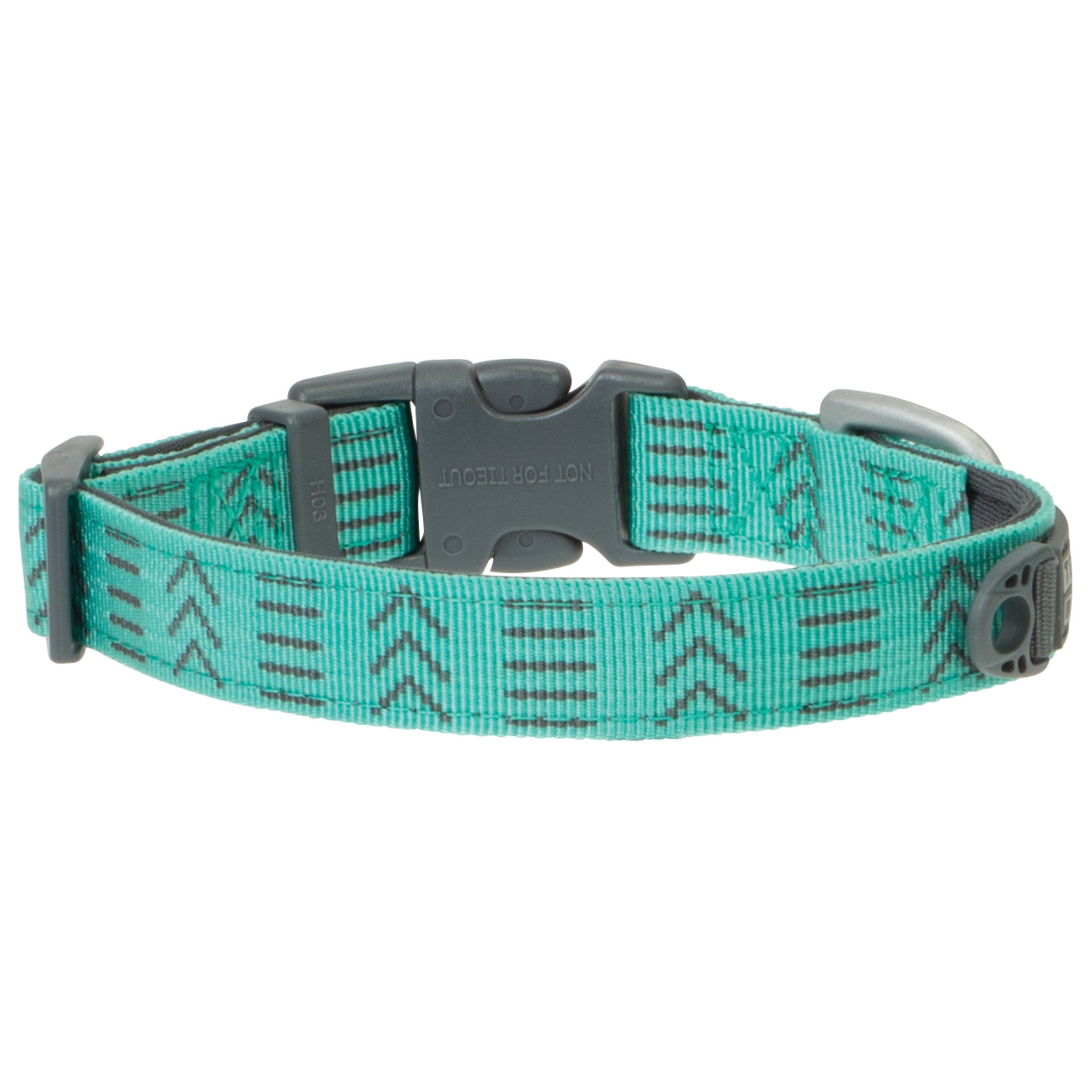 Patterned Snap-N-Go Neoprene Lined Dog Collar - Terrain DOG