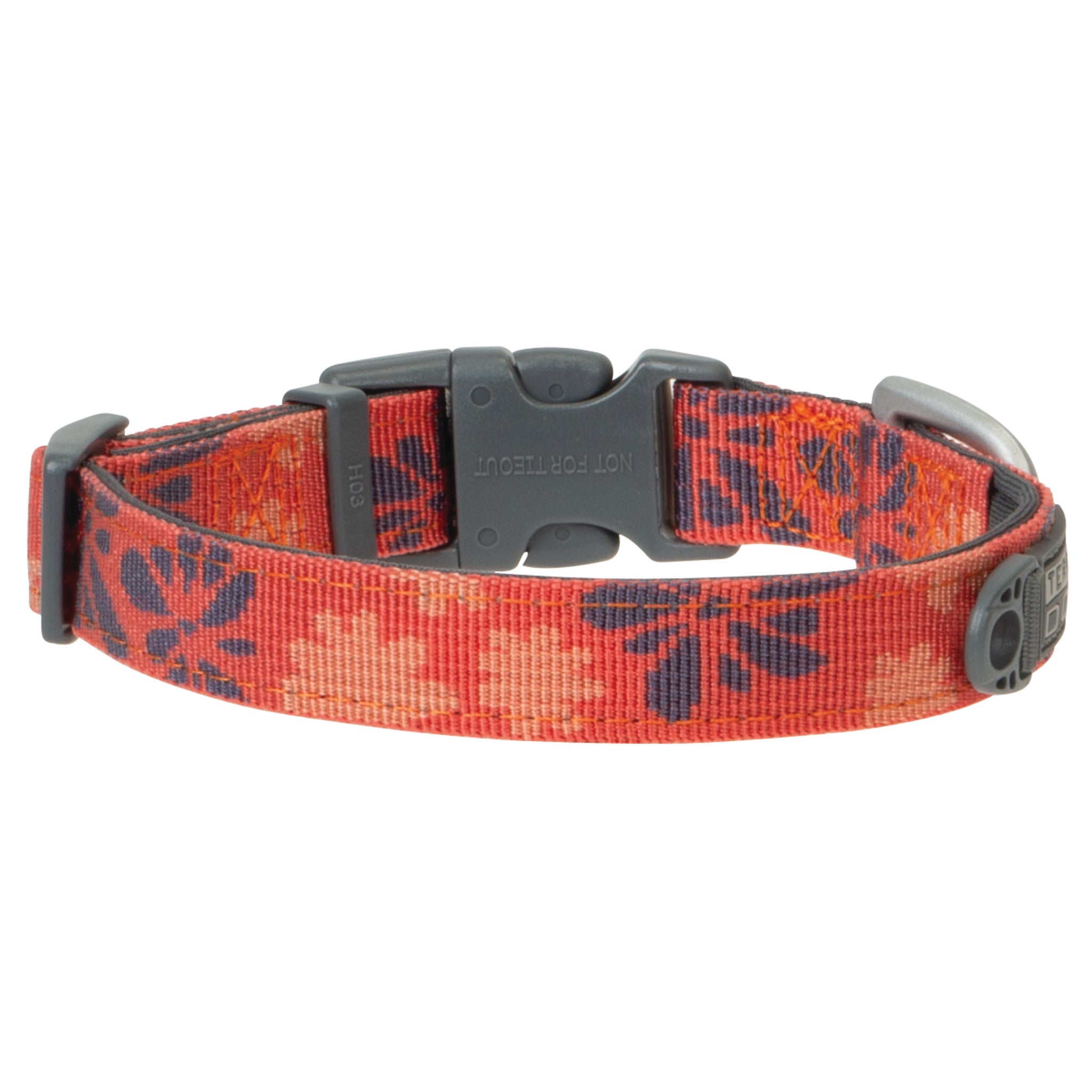Patterned Snap-N-Go Neoprene Lined Dog Collar - Terrain DOG
