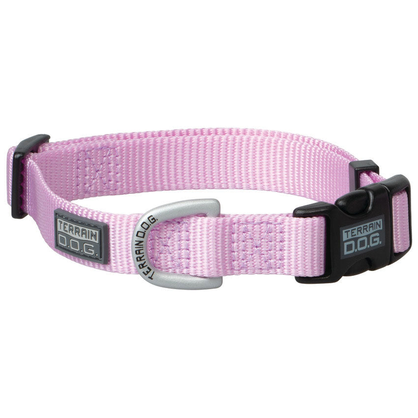 Nylon Adjustable Snap-N-Go Dog Collar, Large, Lavender