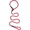 Rope Slip Lead, 1/2" x 6', Claret/Dark Gray