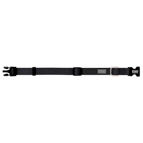 Nylon Adjustable Snap-N-Go Dog Collar, Small, Black