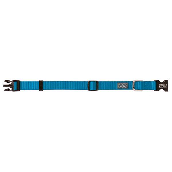 Nylon Adjustable Snap-N-Go Dog Collar, Small, Blue