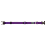 Nylon Adjustable Snap-N-Go Dog Collar, Medium, Purple