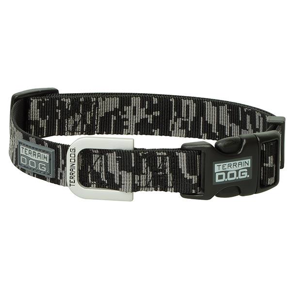 Patterned Snap-N-Go Adjustable Dog Collar, Small, Digital