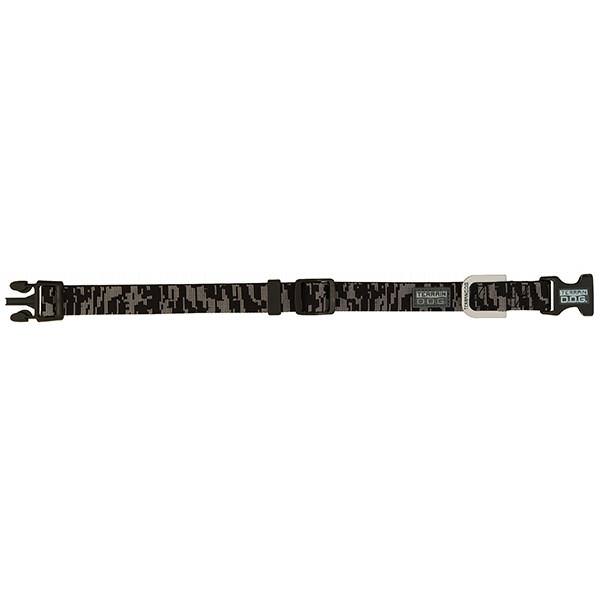Patterned Snap-N-Go Adjustable Dog Collar, Small, Digital