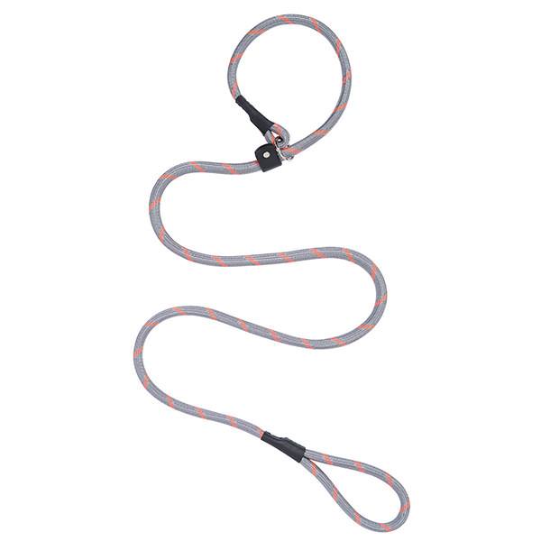 Rope Slip Lead, Gray/Orange, 4'