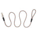 Rope Leash, 1/2 " x 4', Gray/Orange
