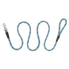 Rope Leash, 1/2 " x 4', Navy/Lime