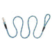 Rope Leash, 1/2 " x 6', Navy/Lime