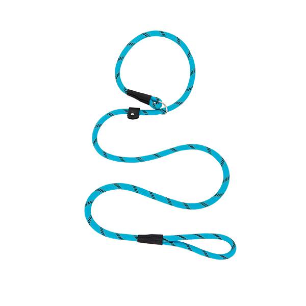 Rope Slip Lead, 1/2" x 6', Light Blue