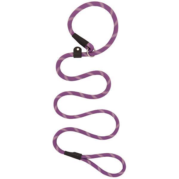 Rope Slip Lead, 1/2" x 6', Plum Wine/Pink