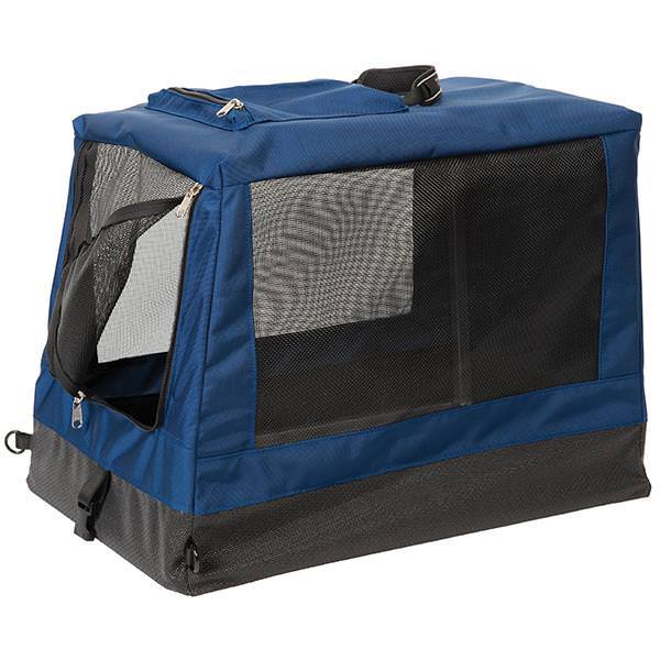 Collapsible Dog Crate, LG, BL