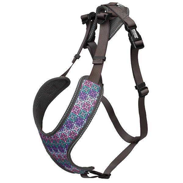Weaver D.O.G. Tracking Harness M Purple Geo