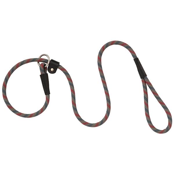 Bamboo Slip Lead, Red/BL/Gray