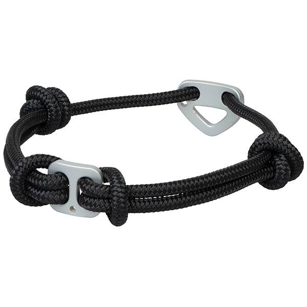 Adjustable Rope Collar, Black